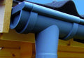 Dachrinnen Set RG 80 anthrazit 8x150 cm 8-Eck-Dach