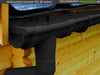 Dachrinnen Set RG 80 braun 6 x 200 cm 6-Eck-Dach
