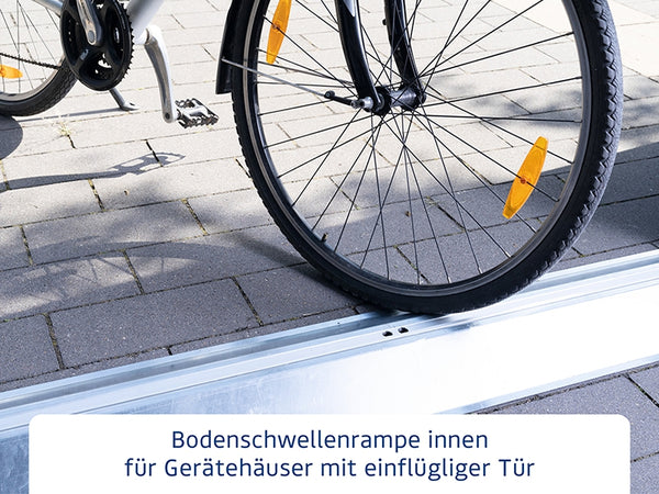 EcoStar Bodenschwellenrampe Innen für 1-flg. Tür