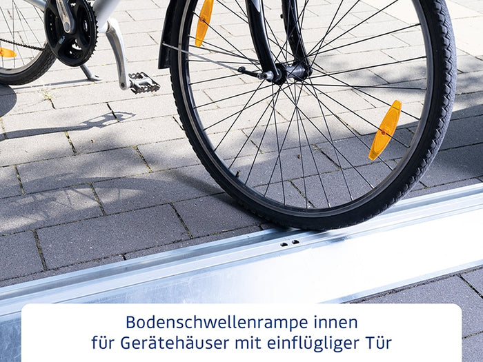 EcoStar Bodenschwellenrampe Innen für 1-flg. Tür