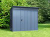 Ecostar Gerätehaus Elegant-P,Typ 1, Taubenblau, 1 flg