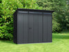 Ecostar Gerätehaus Elegant-P,Typ 1, Anthrazitgrau, 1 flg
