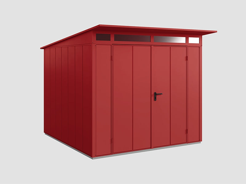 Ecostar Gerätehaus Elegant-P,Typ 2, Purpurrot, 2 flg
