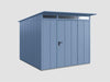 Ecostar Gerätehaus Elegant-P,Typ 2, Taubenblau, 1 flg