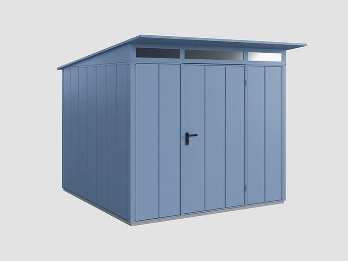 Ecostar Gerätehaus Elegant-P,Typ 2, Taubenblau, 1 flg