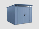 Ecostar Gerätehaus Elegant-P,Typ 2, Taubenblau, 2 flg