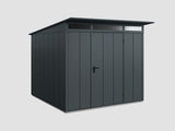 Ecostar Gerätehaus Elegant-P,Typ 2, Anthrazitgrau, 1 flg