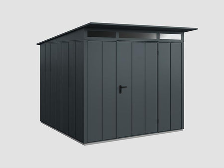 Ecostar Gerätehaus Elegant-P,Typ 2, Anthrazitgrau, 1 flg
