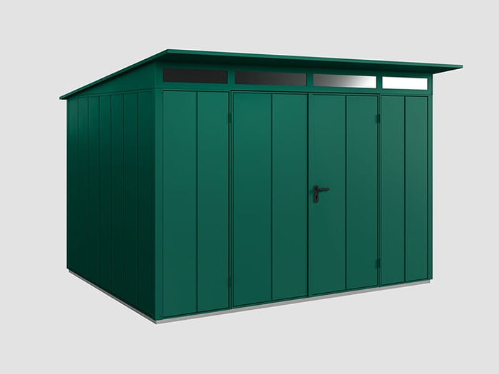 Ecostar Gerätehaus Elegant-P,Typ 3, Moosgrün, 2 flg