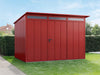 Ecostar Gerätehaus Elegant-P,Typ 3, Purpurrot, 1 flg