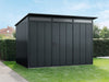 Ecostar Gerätehaus Elegant-P,Typ 3, Anthrazitgrau, 1 flg