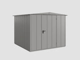 Ecostar Gerätehaus Elegant-S,Typ 2, Grau Aluminum, 1 flg