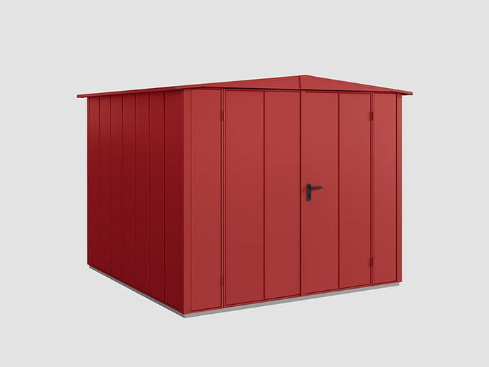 Ecostar Gerätehaus Elegant-S,Typ 2, Purpurrot, 2 flg