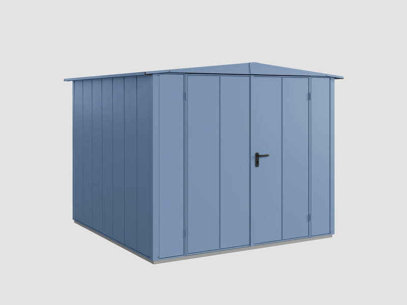 Ecostar Gerätehaus Elegant-S,Typ 2, Taubenblau, 2 flg