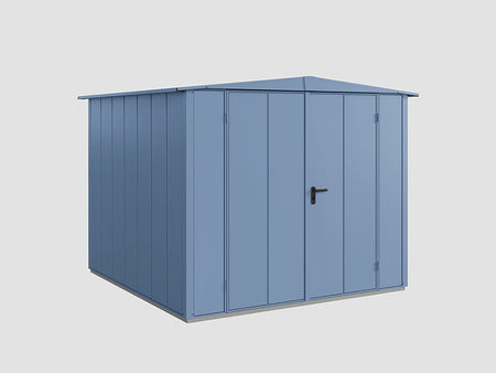 Ecostar Gerätehaus Elegant-S,Typ 2, Taubenblau, 2 flg