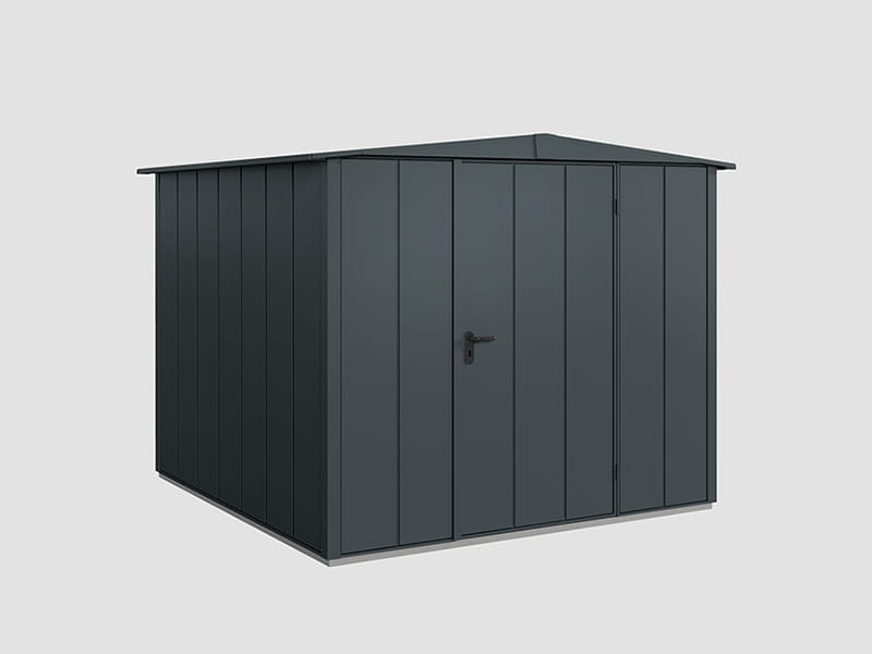 Ecostar Gerätehaus Elegant-S,Typ 2, Anthrazitgrau, 1 flg