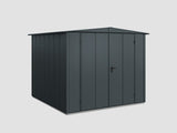 Ecostar Gerätehaus Elegant-S,Typ 2, Anthrazitgrau, 2 flg