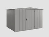 Ecostar Gerätehaus Elegant-S,Typ 3, Grau Aluminum, 1 flg