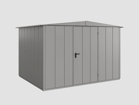 Ecostar Gerätehaus Elegant-S,Typ 3, Grau Aluminum, 1 flg