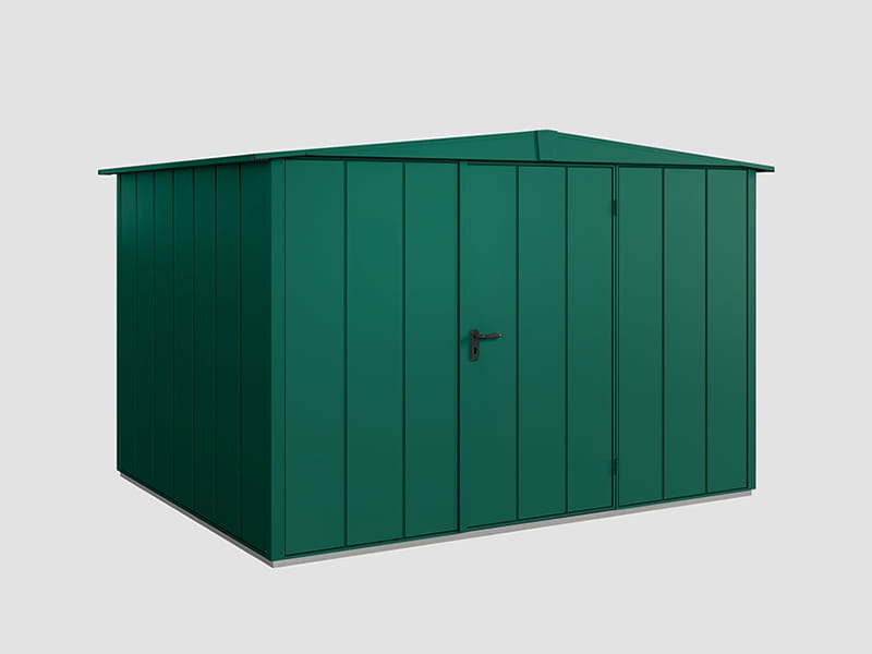 Ecostar Gerätehaus Elegant-S,Typ 3, Moosgrün, 1 flg