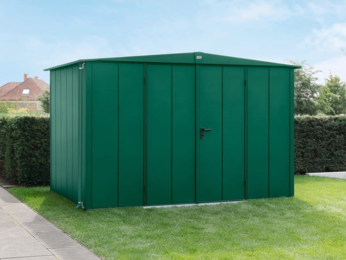 Ecostar Gerätehaus Elegant-S,Typ 3, Moosgrün, 2 flg