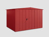 Ecostar Gerätehaus Elegant-S,Typ 3, Purpurrot, 1 flg