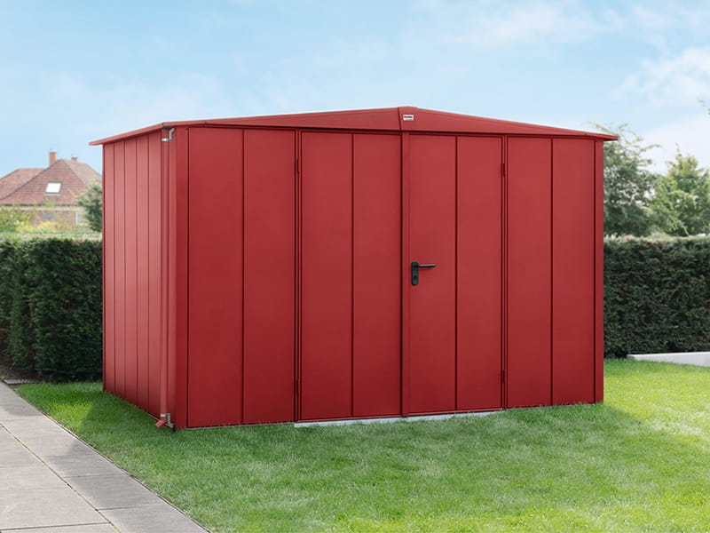 Ecostar Gerätehaus Elegant-S,Typ 3, Purpurrot, 2 flg