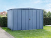 Ecostar Gerätehaus Elegant-S,Typ 3, Taubenblau, 2 flg