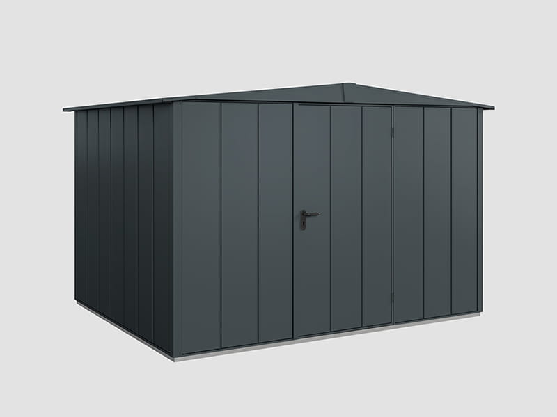 Ecostar Gerätehaus Elegant-S,Typ 3, Anthrazitgrau, 1 flg