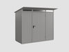 Ecostar Gerätehaus Trend-P,Typ 1, Grau Aluminium, 1 flg
