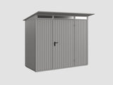 Ecostar Gerätehaus Trend-P,Typ 1, Grau Aluminium, 1 flg