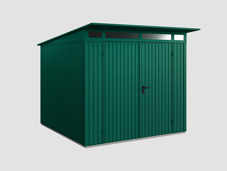 Ecostar Gerätehaus Trend-P,Typ 2, Moosgrün, 2 flg