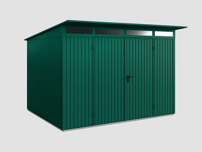Ecostar Gerätehaus Trend-P,Typ 3, Moosgrün, 2 flg