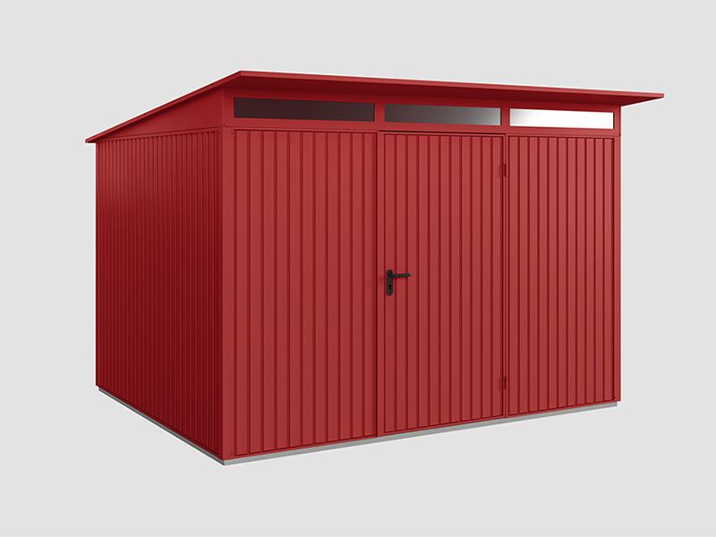 Ecostar Gerätehaus Trend-P,Typ 3, Purpurrot, 1 flg
