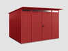 Ecostar Gerätehaus Trend-P,Typ 3, Purpurrot, 2 flg