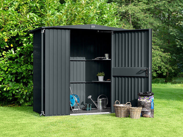 Ecostar Gerätehaus Trend-S,Typ 1, Anthrazitgrau, 1 flg