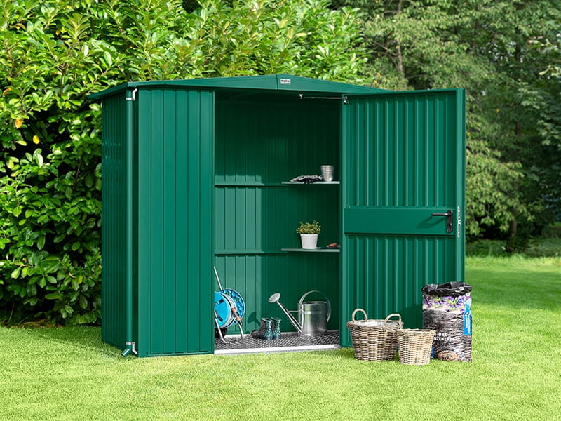 Ecostar Gerätehaus Trend-S,Typ 1, Moosgrün, 1 flg