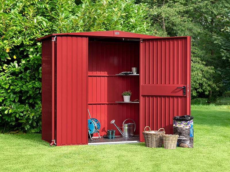 Ecostar Gerätehaus Trend-S,Typ 1, Purpurrot, 1 flg