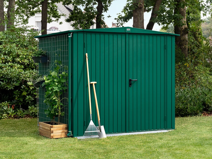 Ecostar Gerätehaus Trend-S,Typ 2, Moosgrün, 2 flg