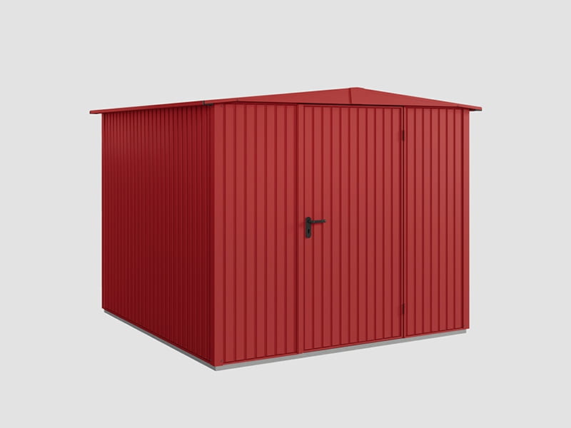 Ecostar Gerätehaus Trend-S,Typ 2, Purpurrot, 1 flg