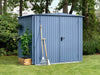 Ecostar Gerätehaus Trend-S,Typ 2, Taubenblau, 2 flg