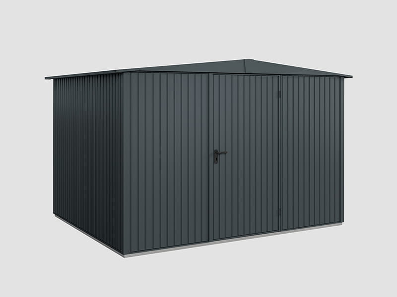 Ecostar Gerätehaus Trend-S,Typ 3, Anthrazitgrau, 1 flg