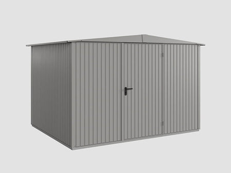 Ecostar Gerätehaus Trend-S,Typ 3, Grau Aluminum, 1 flg