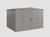 Ecostar Gerätehaus Trend-S,Typ 3, Grau Aluminum, 2 flg