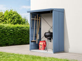 EcoStar Kaminholzregal ,ELEGANT-V,TYP1, Taubenblau