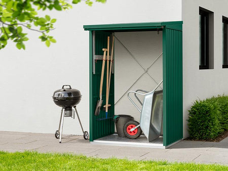 EcoStar Kaminholzregal ,TREND-V,TYP1, Moosgrün