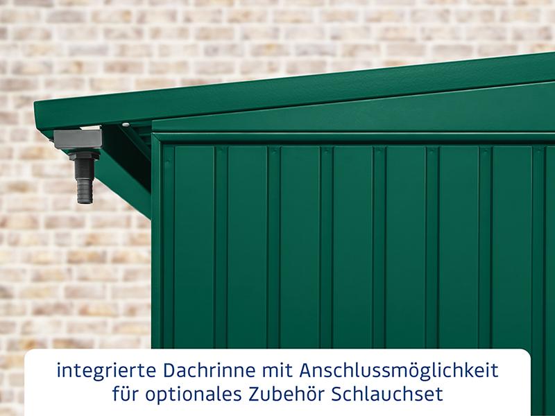 EcoStar Kaminholzregal ,TREND-V,TYP2, Moosgrün