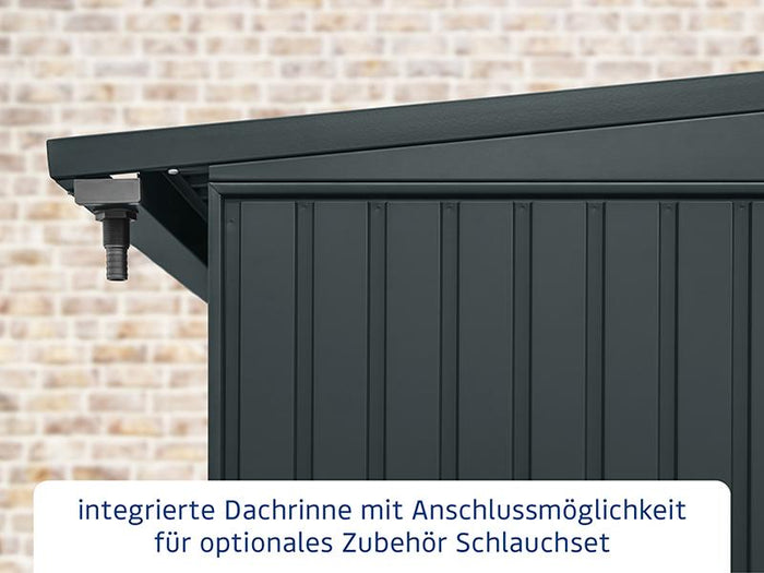 EcoStar Kaminholzregal ,TREND-V,TYP2, Anthrazitgrau