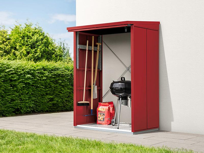 EcoStar Kaminholzregal, ELEGANT-V,TYP1, Purpurrot