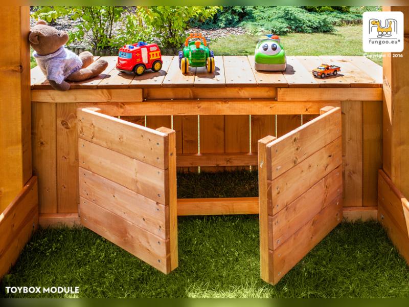 FUNGOO FORTRESS Toybox / NADELHOLZ teak impr.